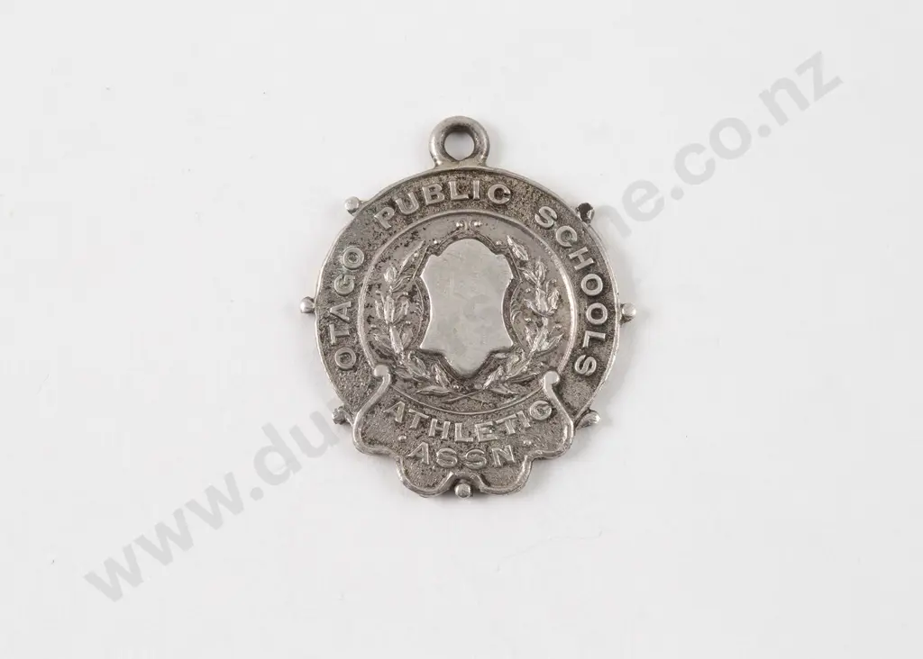 NZ Silver Otago Public School Athletic Assn Medal Image 1++