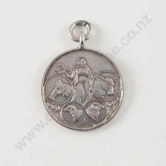 NZ Silver Wairarapa & East Coast P & A Society Medal
