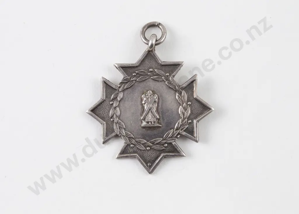NZ Silver Wellington High School Brass Band Medal Image 1++