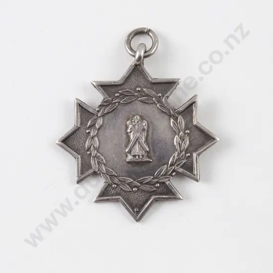 NZ Silver Wellington High School Brass Band Medal
