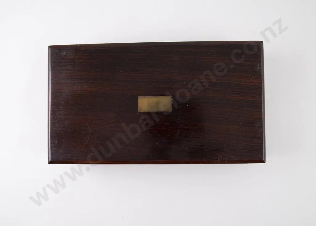 From the Family Studio of Anton Teutenberg: Rosewood Boxed Steel Drawing Set Image 1++
