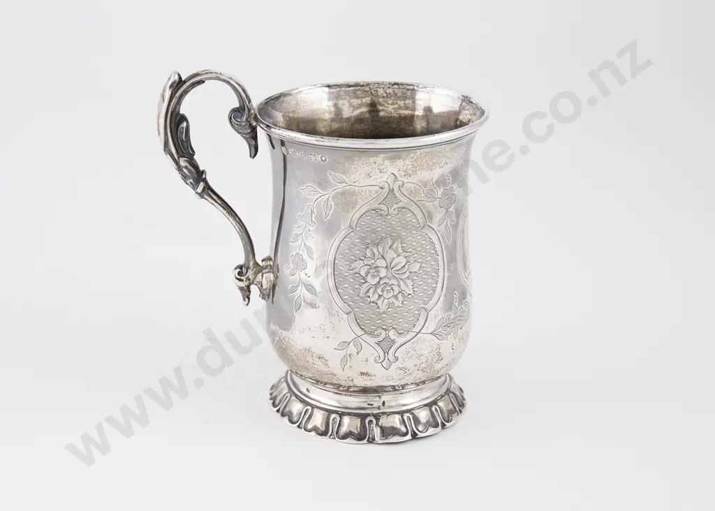 Victorian S/S Christening Mug Image 1++