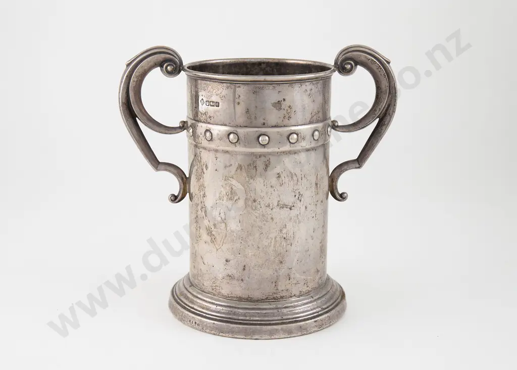 Edw 7 S/S Arts & Crafts Bottle Holder Image 1++