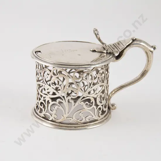 Wm 4 S/S Mustard Pot