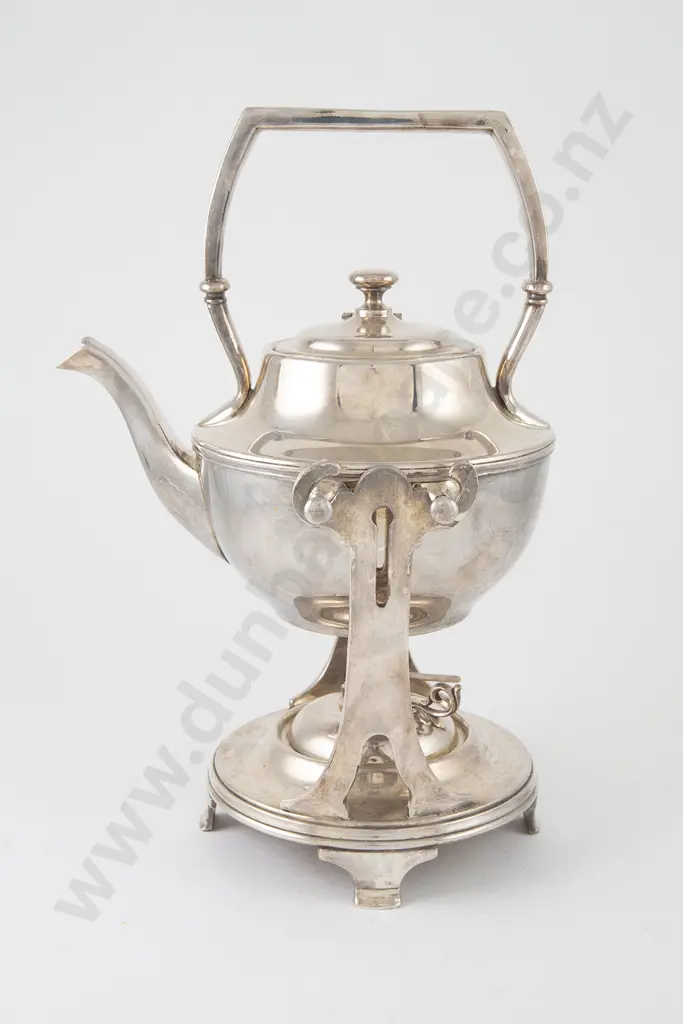 Art Deco S/P Spirit Kettle Image 1++