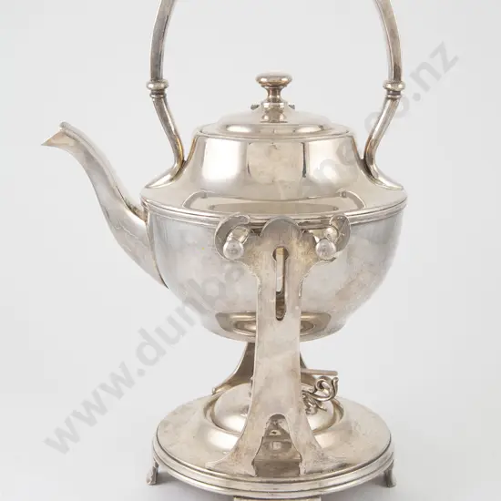 Art Deco S/P Spirit Kettle