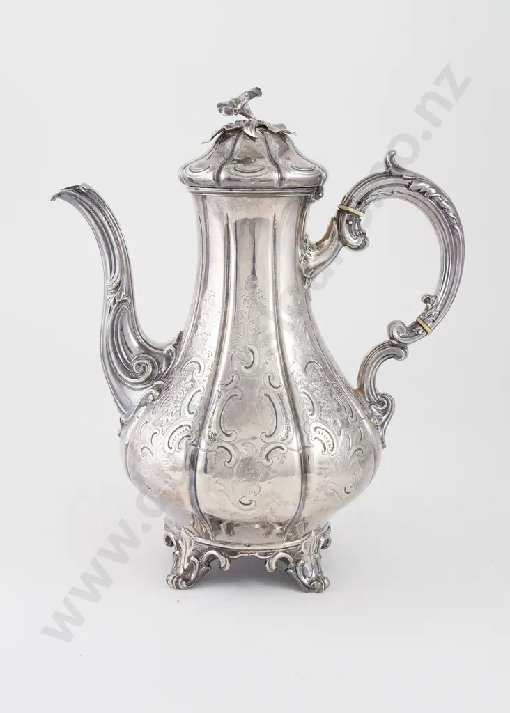 Victorian S/S Coffee Pot Image 1++