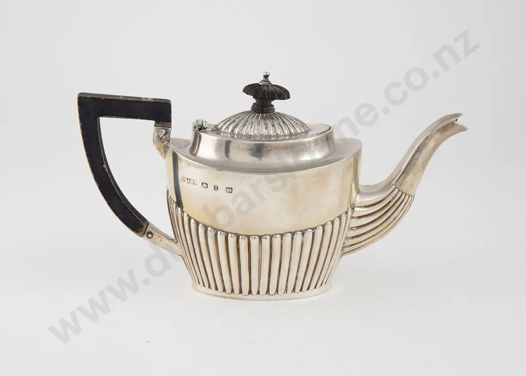 Victorian S/S Batchelors Teapot Image 1++