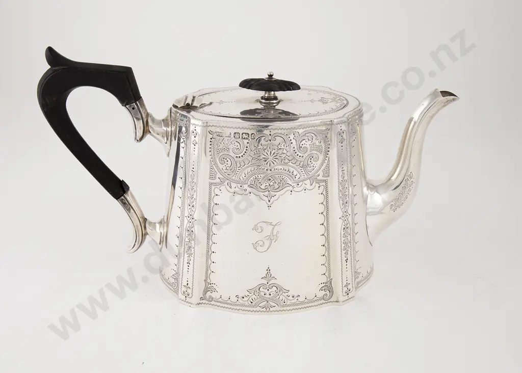 Victorian S/S Teapot Image 1++