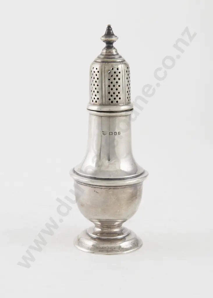 Geo V S/S Sugar Caster Image 1++