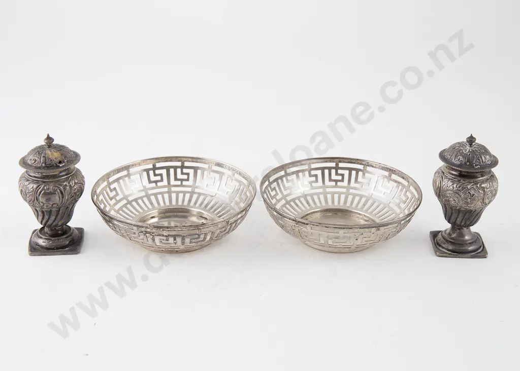 Pair Geo 5 S/S Bon Bon Bowls Image 1++