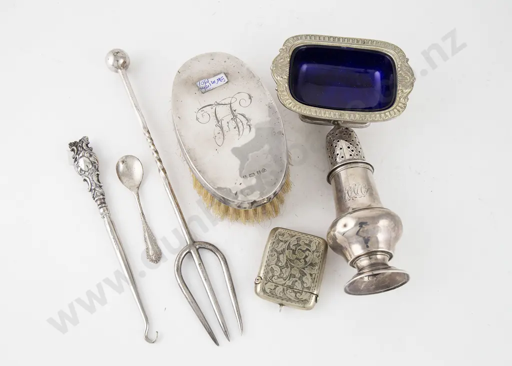 Victorian S/S Sugar Caster etc Image 1++