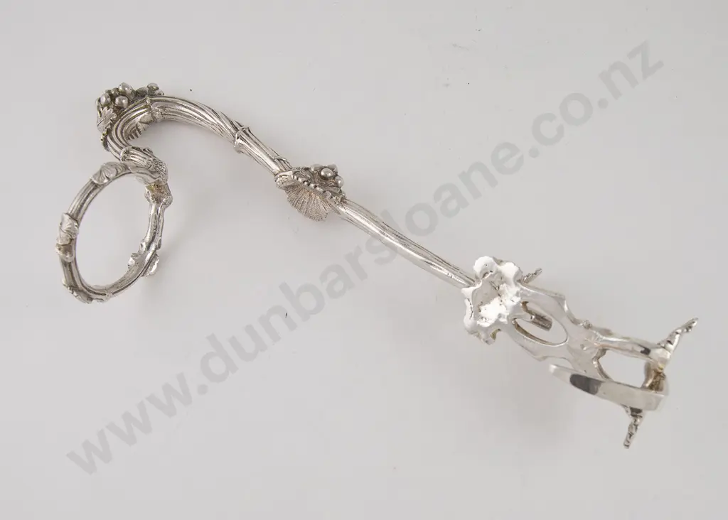 Ornate S/P Wine Bottle Holder Image 1++