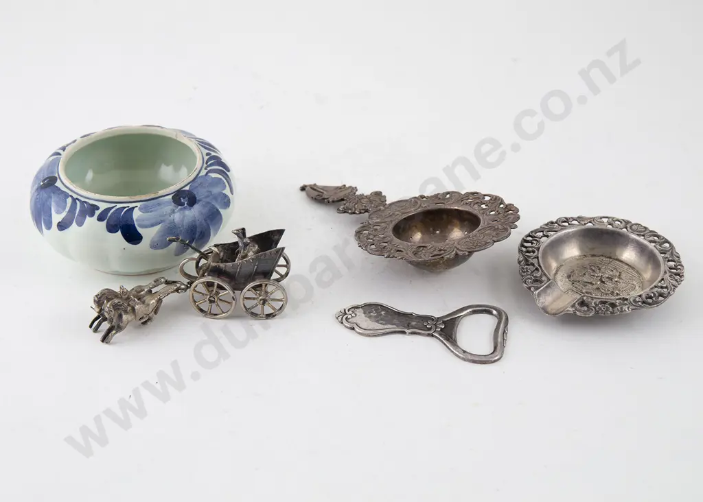 Dutch Silver Tea Strainer Image 1++