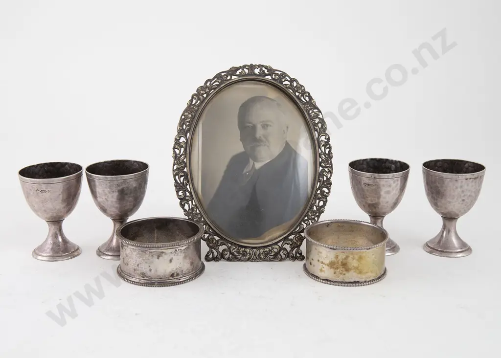 Two Dutch Silver Napkin Image 1++