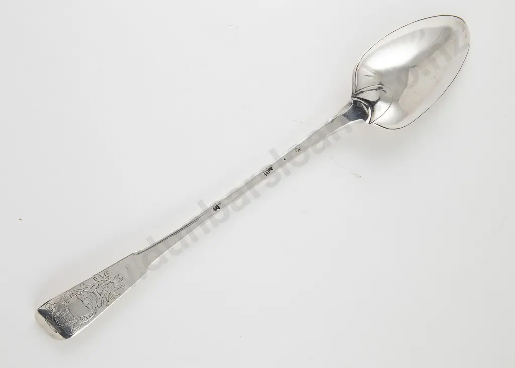 William III S/S Basting Spoon Image 1++