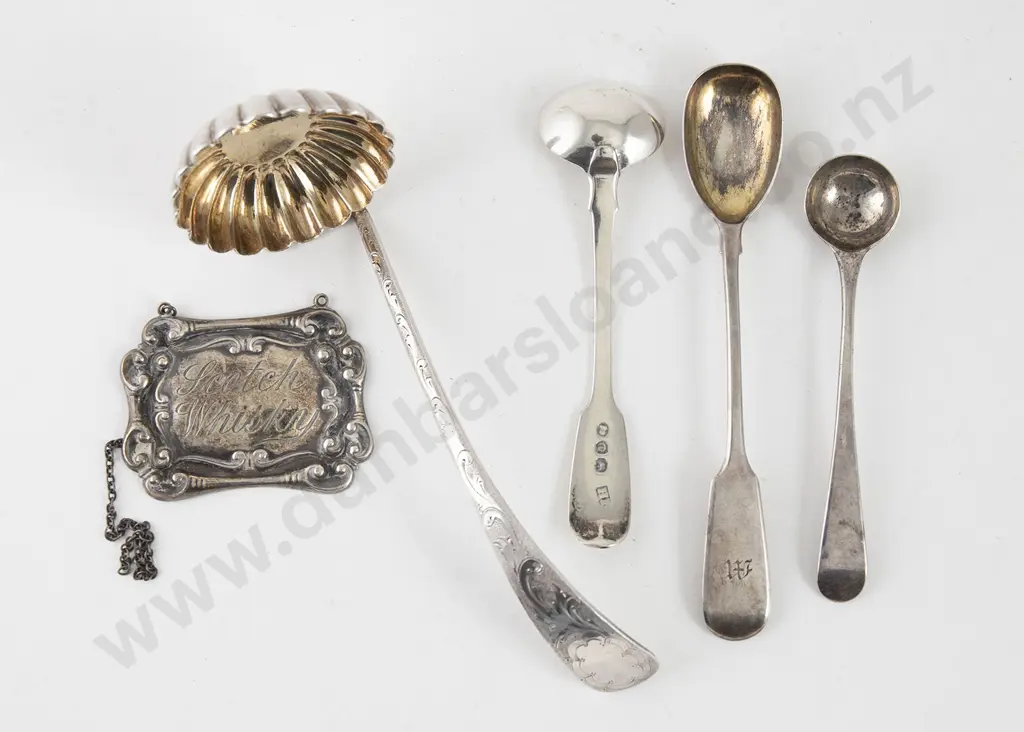 Four Various Antique S/S Spoons Image 1++