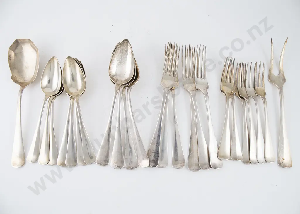 26 Piece Dutch Silver Cutlery Set Image 1++