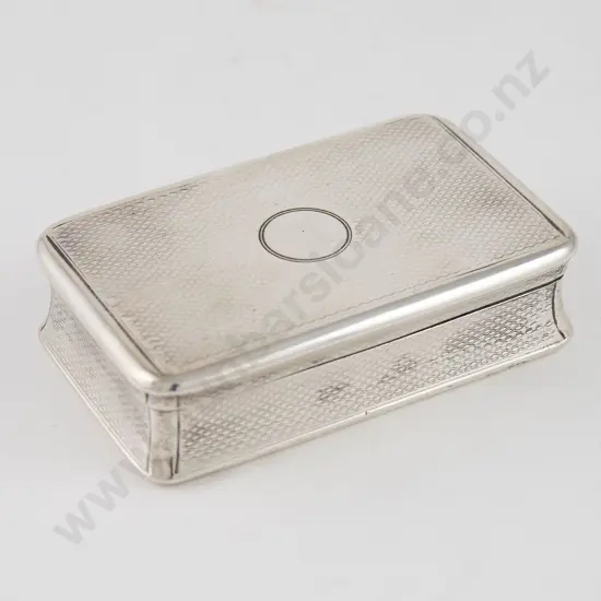 Geo III S/S Snuff Box