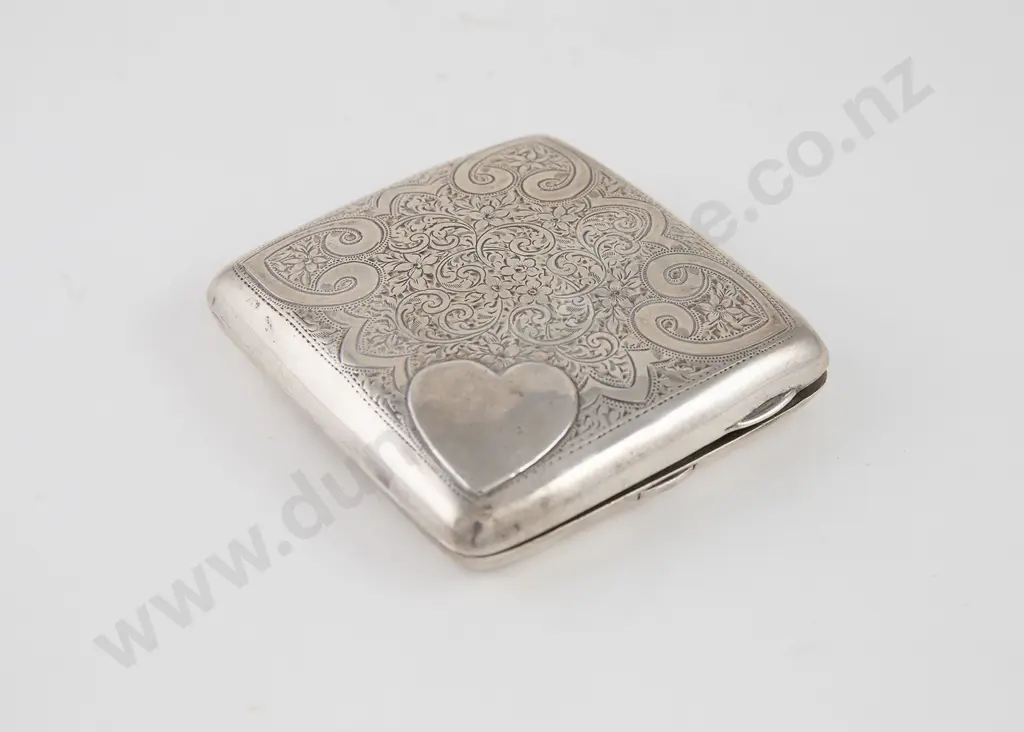 Art Nouveau S/S Cigarette Case Image 1++