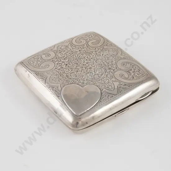 Art Nouveau S/S Cigarette Case