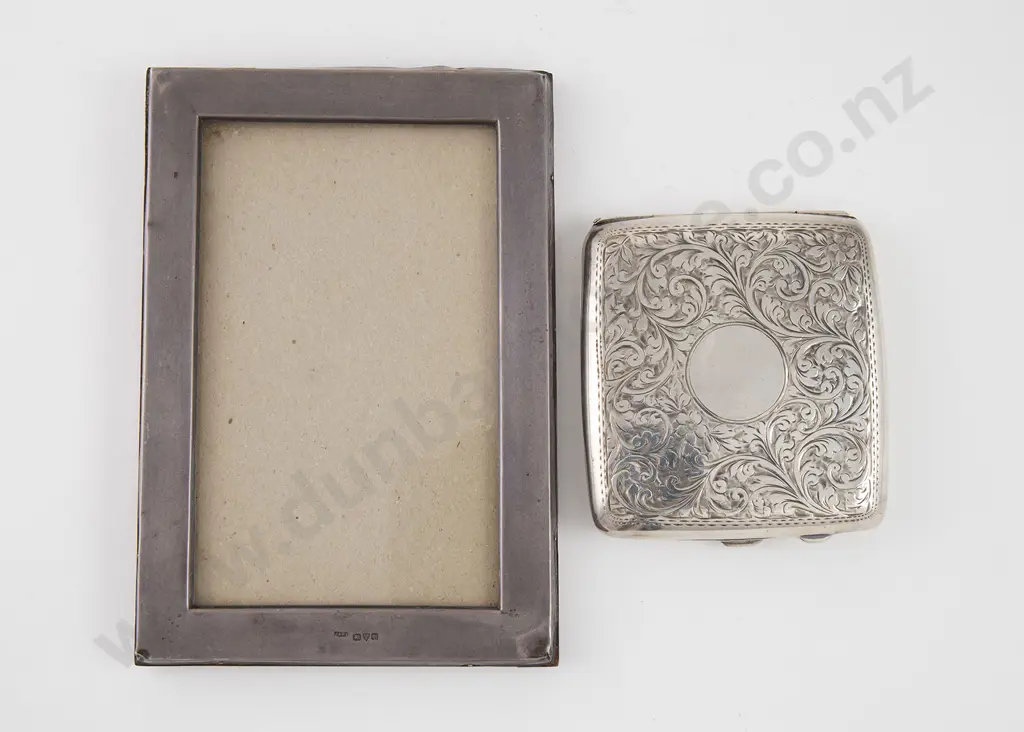 Geo V S/S Cigarette Case Image 1++