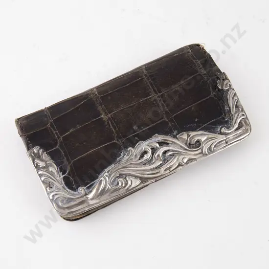 Art Nouveau S/S Mounted Leather Purse