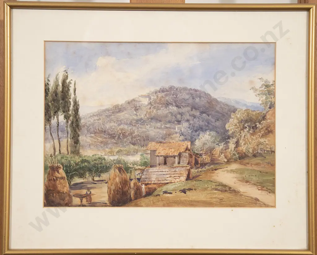 Late C19th Four Various European Landscape Views Image 1++