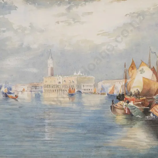 Early C20th European - A View Of Venice From The Lagoon