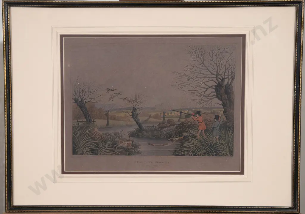 R Havell Junior (after) - Set Of 4 English Sporting Prints Image 1++