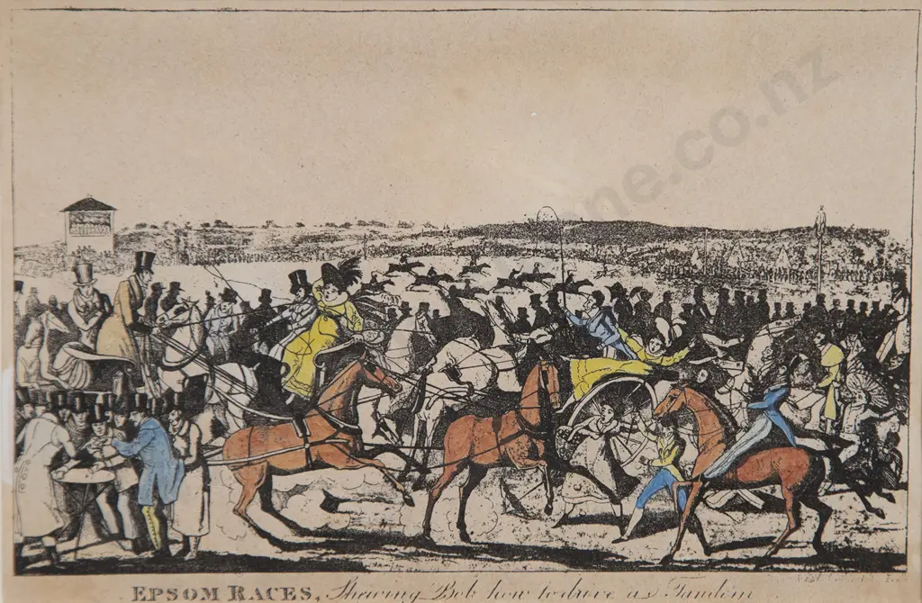 Henry Alken (after) - Epsom Races Image 1++