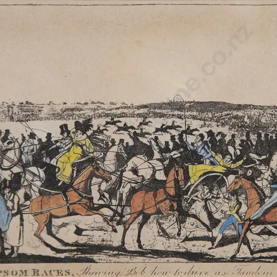 Henry Alken (after) - Epsom Races