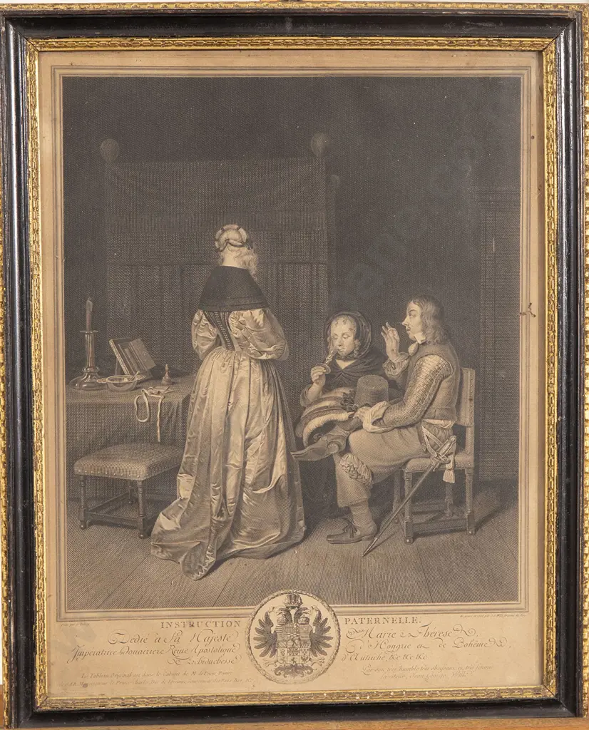 Collection Late C18th French and English Monochrome Engravings Image 1++