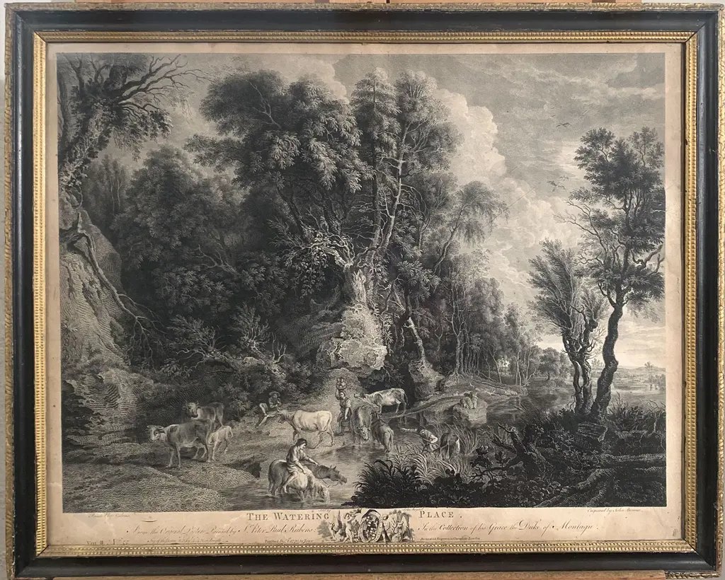 Collection Late C18th French and English Monochrome Engravings Image 1++