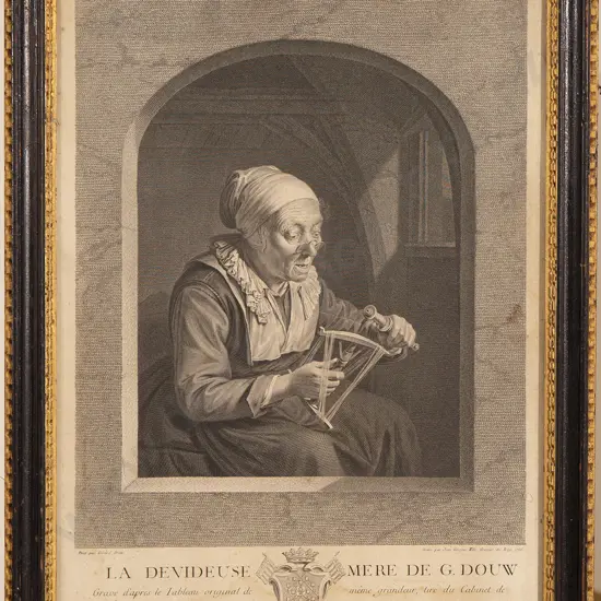 Collection Late C18th French and English Monochrome Engravings