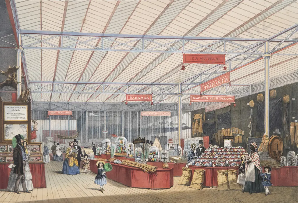 Joseph Nash (after) The Great Exhibition of 1851 at Crystal Palace Image 1++