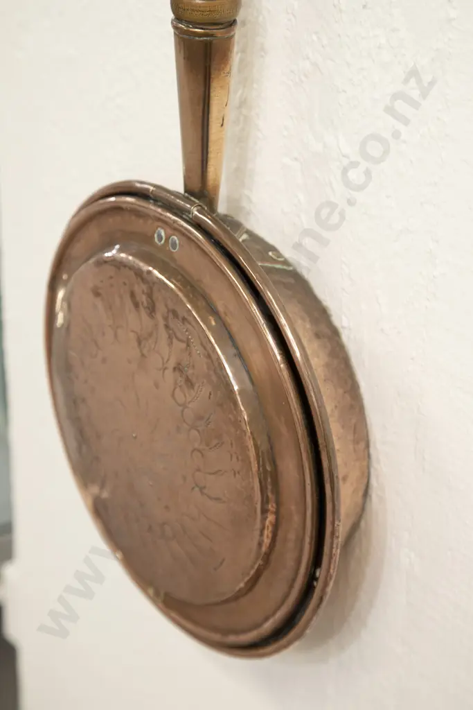 Victorian Copper Bed Warmer Image 1++