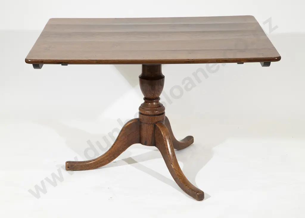GeoIII Oak Snap Top Breakfast Table Image 1++