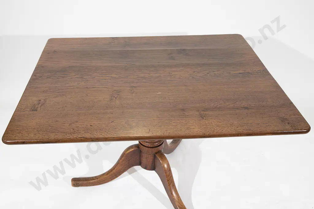 GeoIII Oak Snap Top Breakfast Table Image 1++