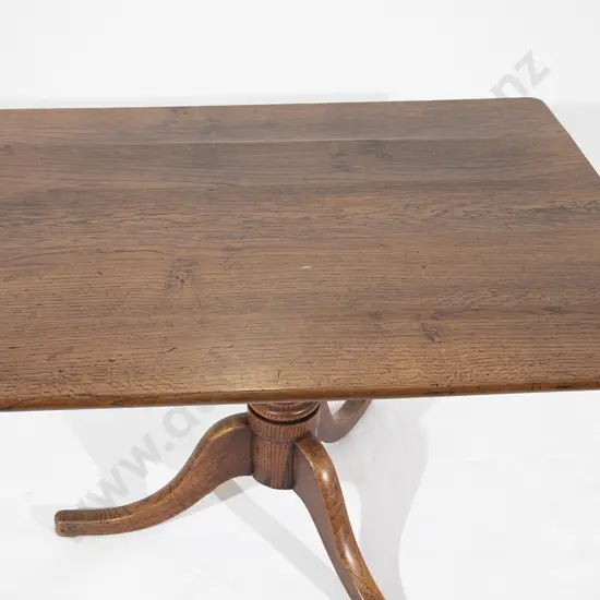 GeoIII Oak Snap Top Breakfast Table