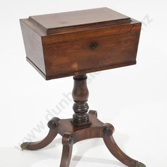 Regency Mahogany Teapoy