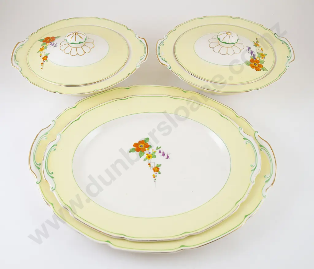 Early C20th Serving China Image 1++