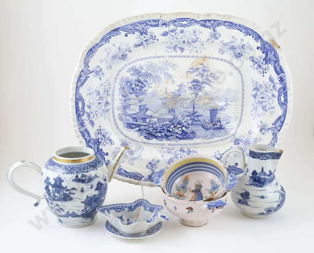 Selection Various Period B&W Ware Image 1++