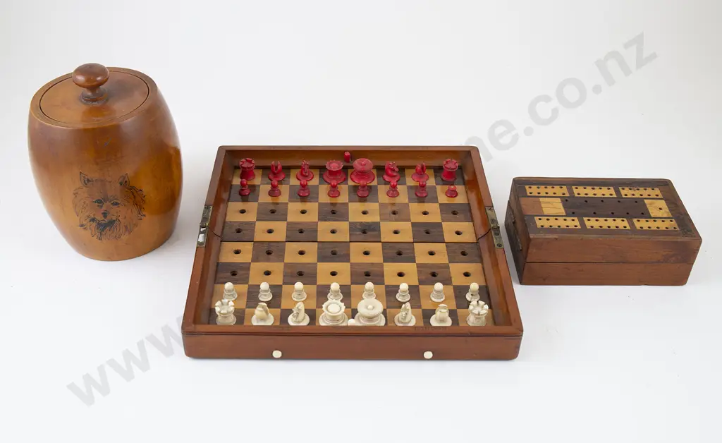 Jaques of London Travel Chess Set Image 1++