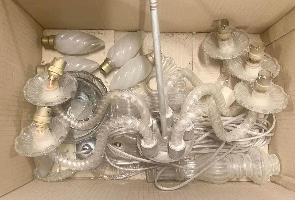 Five Light Chandelier (in parts) Image 1++