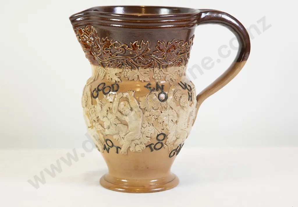 Doulton Lambeth Ale Jug Image 1++