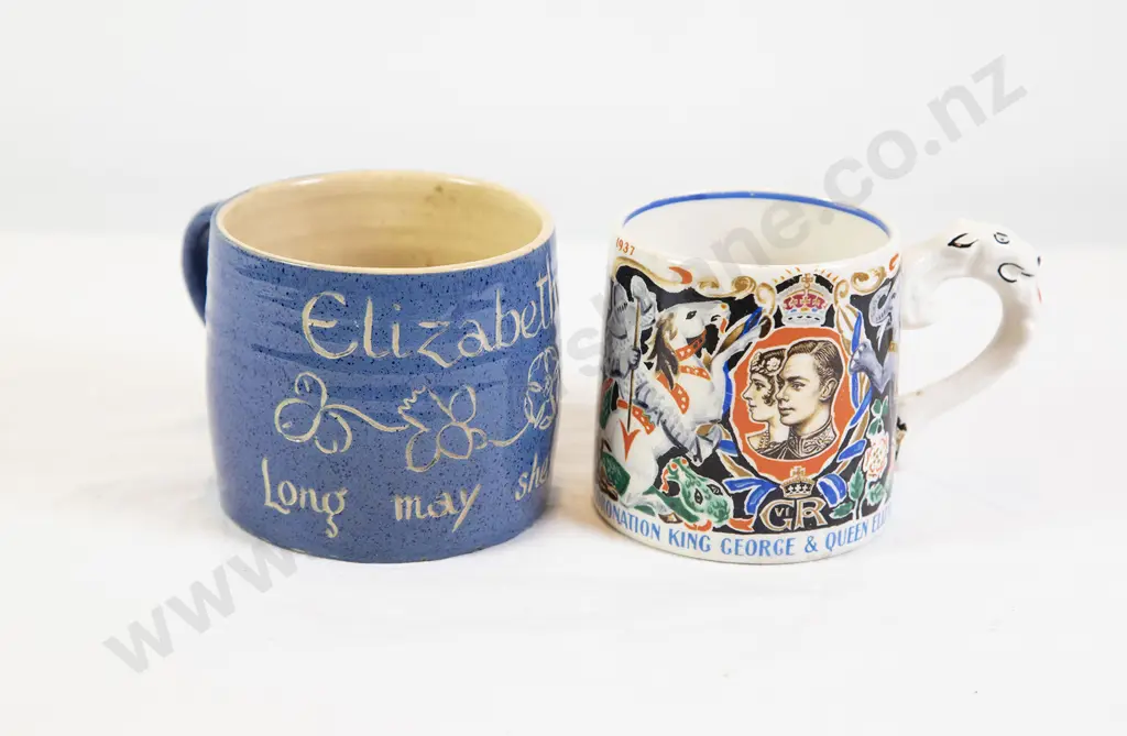 Two Royal Commemorative Mugs Image 1++
