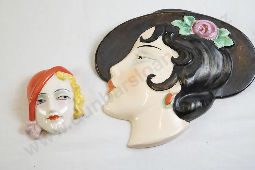 Royal Dux Wall Mask and other Image 1++
