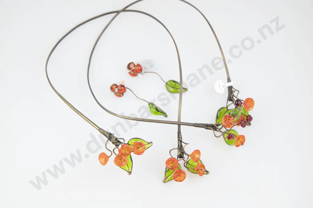 Selection of Modern Glass Jewellery Image 1++