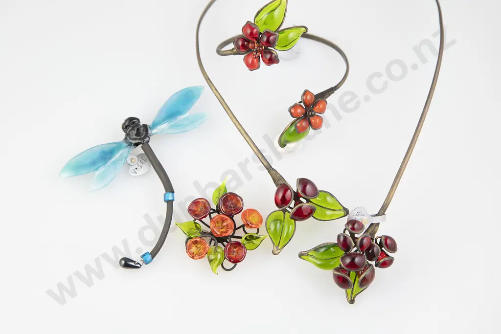 Selection of Modern Glass Jewellery Image 1++